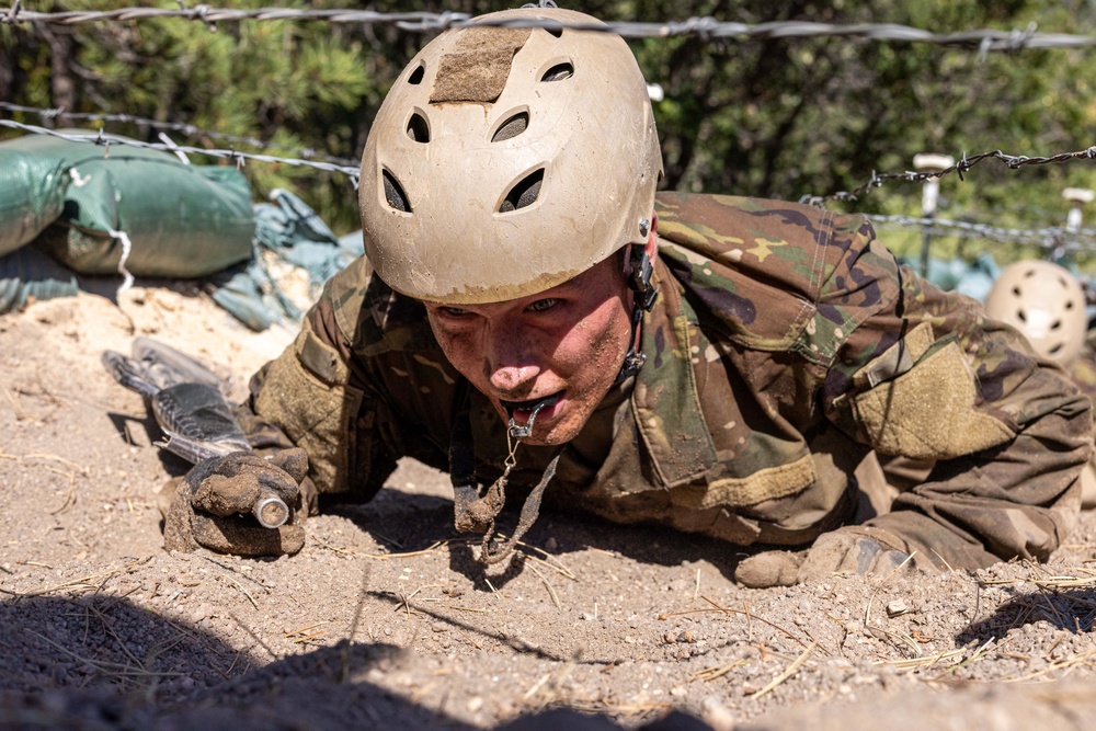 U.S. Air Force Academy BCT Class of 2029 Assault Course
