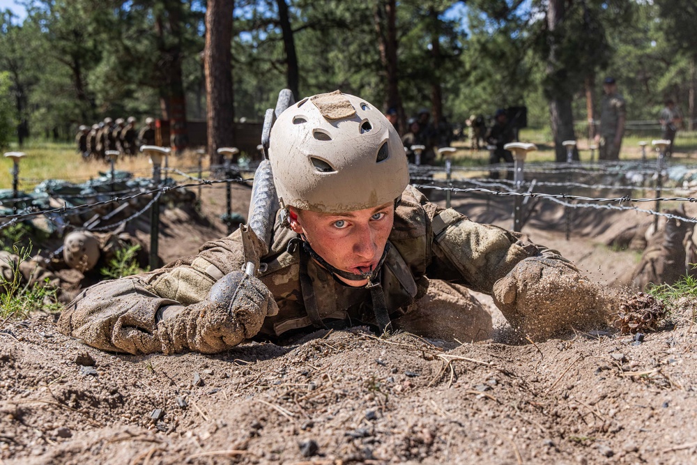 U.S. Air Force Academy BCT Class of 2029 Assault Course