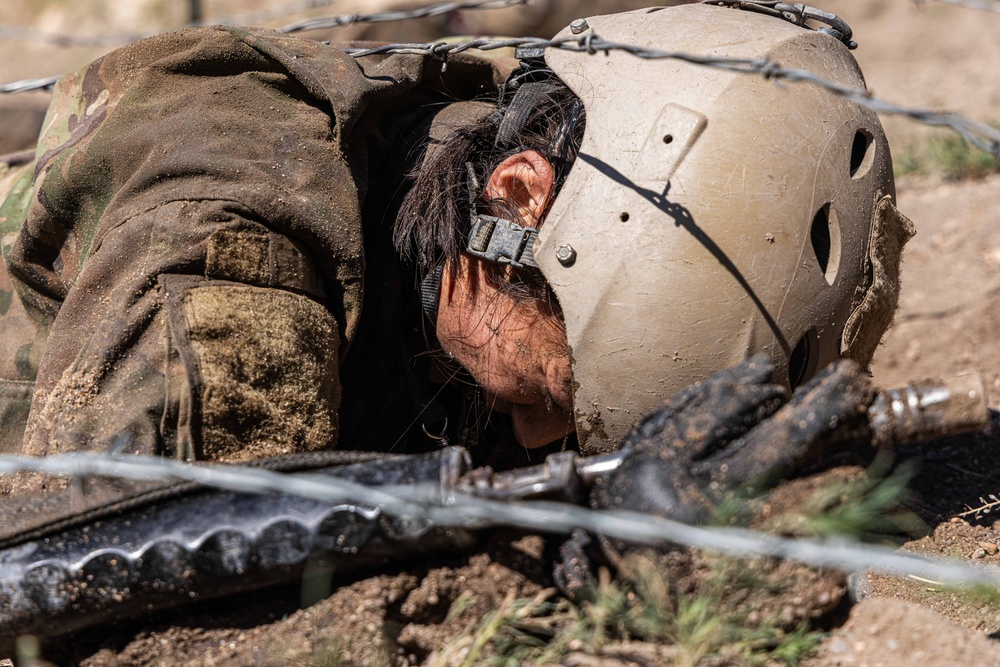 U.S. Air Force Academy BCT Class of 2029 Assault Course