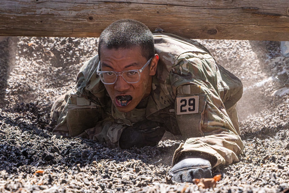 U.S. Air Force Academy BCT Class of 2029 Obstacle Course