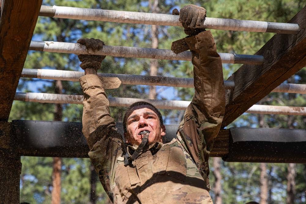 U.S. Air Force Academy BCT Class of 2029 Obstacle Course