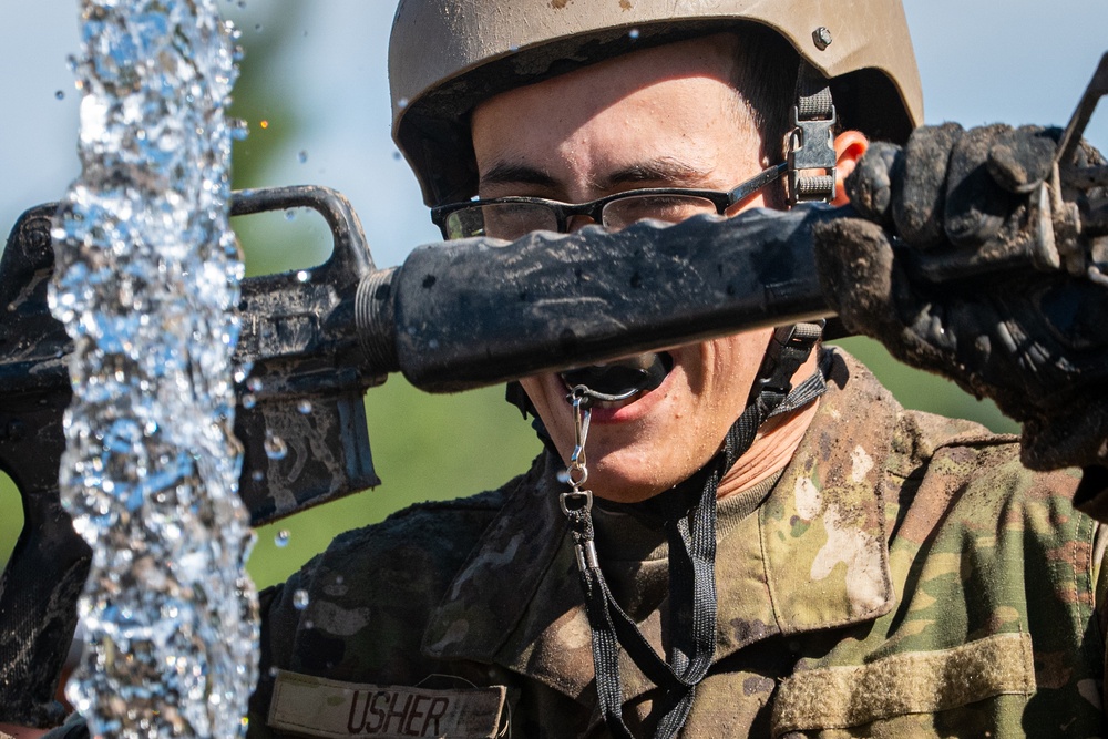 U.S. Air Force Academy BCT Class of 2029 Assault Course