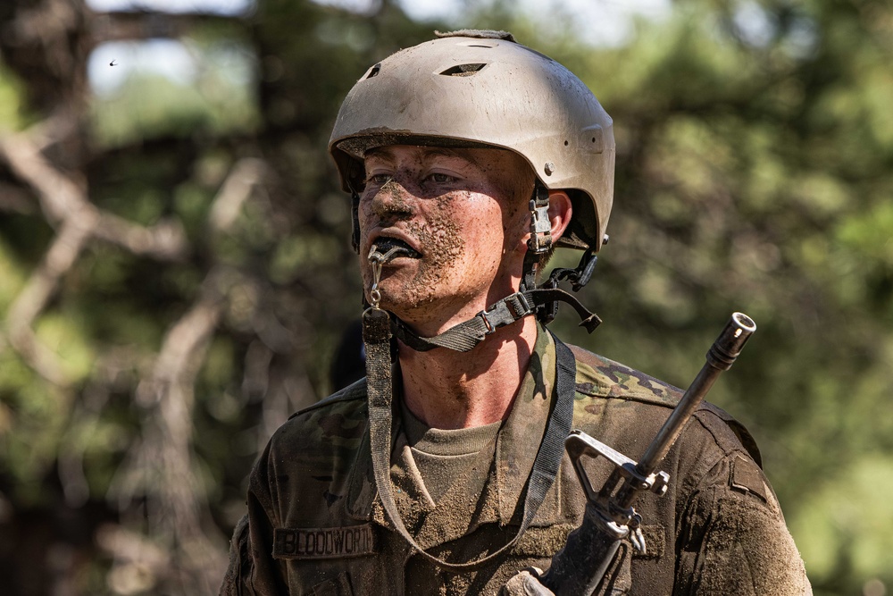 U.S. Air Force Academy BCT Class of 2029 Assault Course