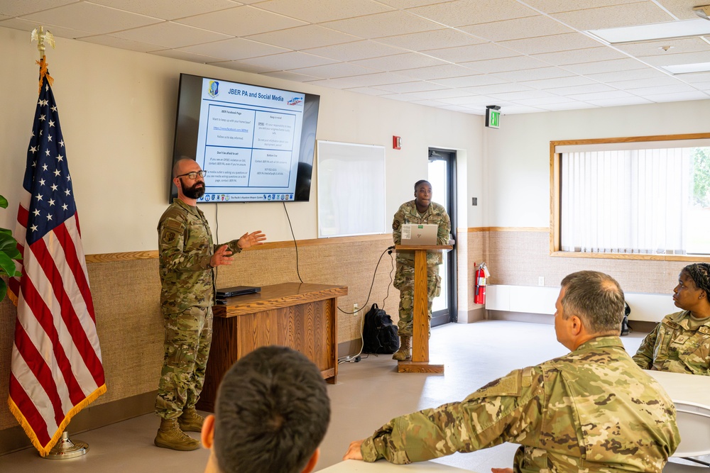 U.S. Air Force Guardsmen arrive at JBER to support REFORPAC