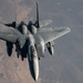 Strike Eagles patrol the skies over the USCENTCOM AOR