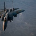 Strike Eagles patrol the skies over the USCENTCOM AOR