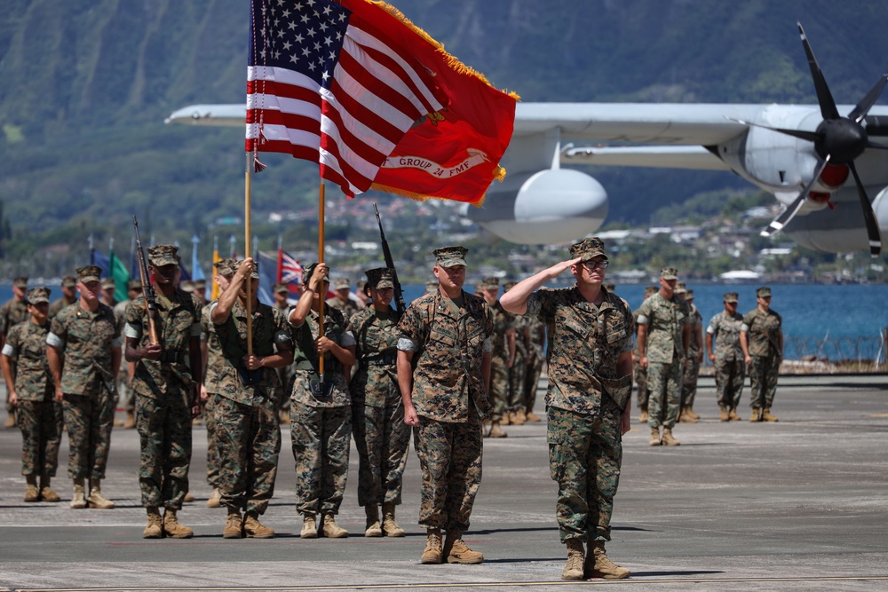 MAG-24 Change of Command