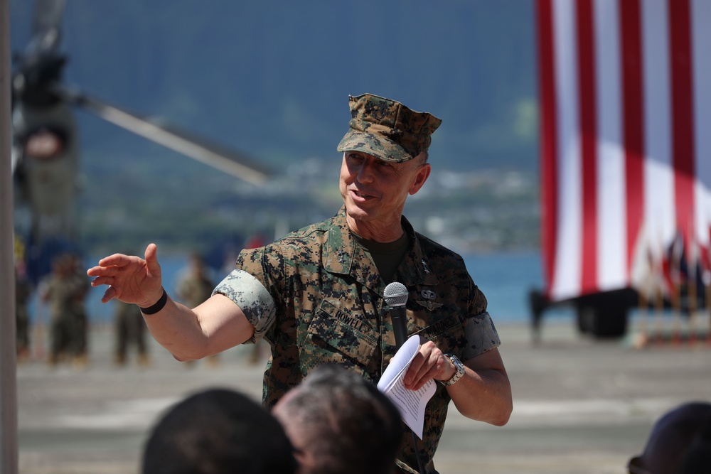 MAG-24 Change of Command