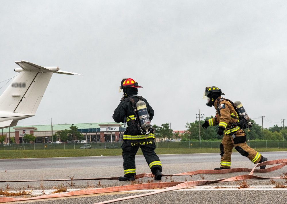 U.S. Army Garrison Humphreys Quarterly Airfield Emergency/Disaster Drill