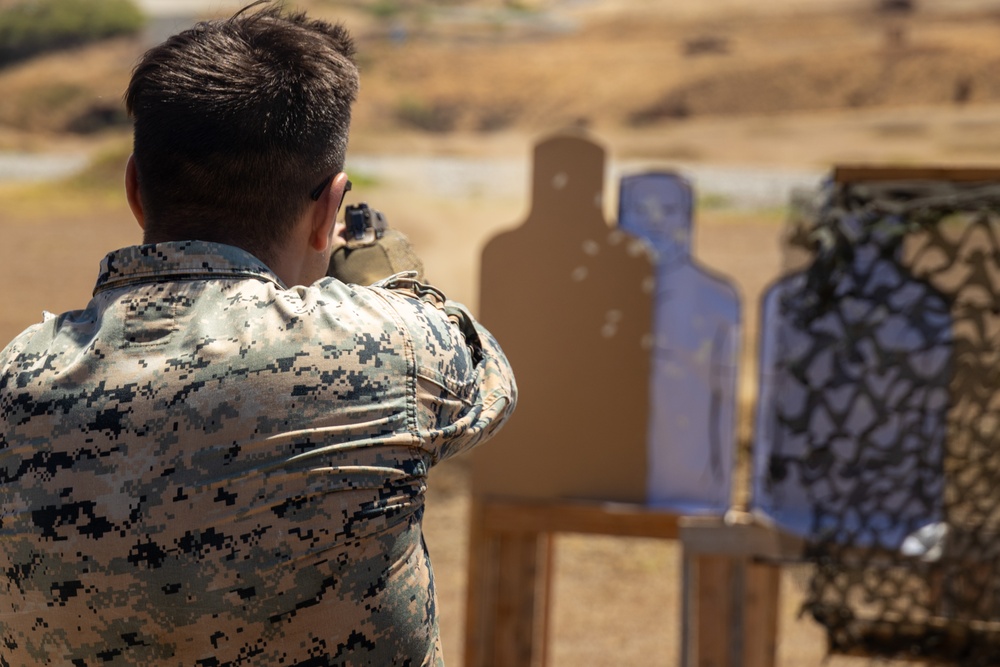 MCBH hosts the quarterly intramural marksmanship competition