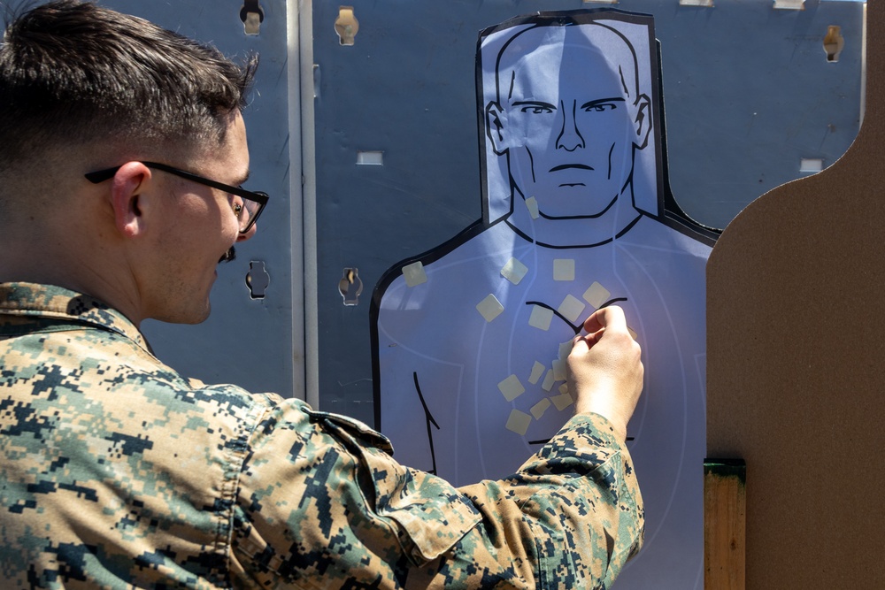 MCBH hosts the quarterly intramural marksmanship competition