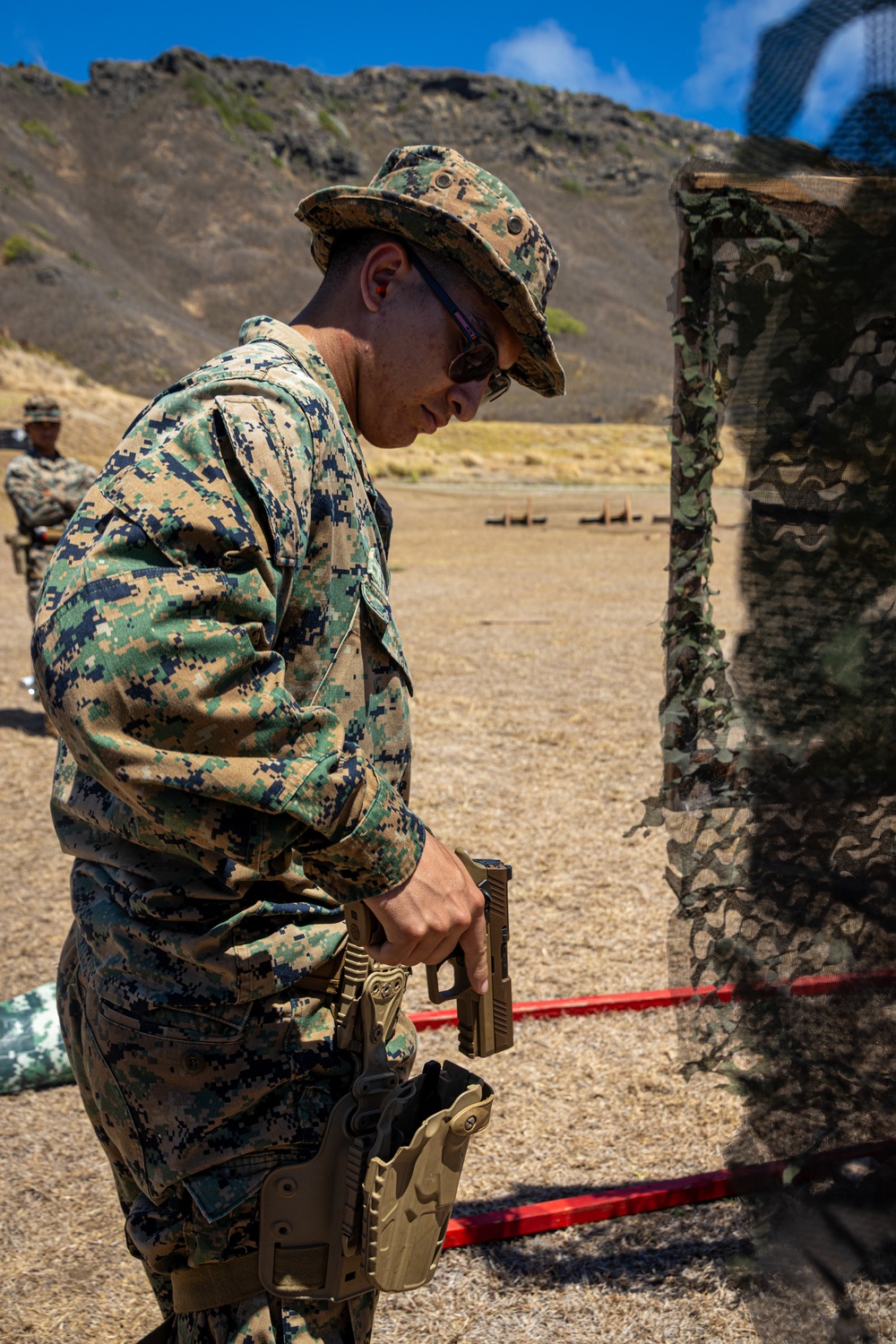 MCBH hosts the quarterly intramural marksmanship competition