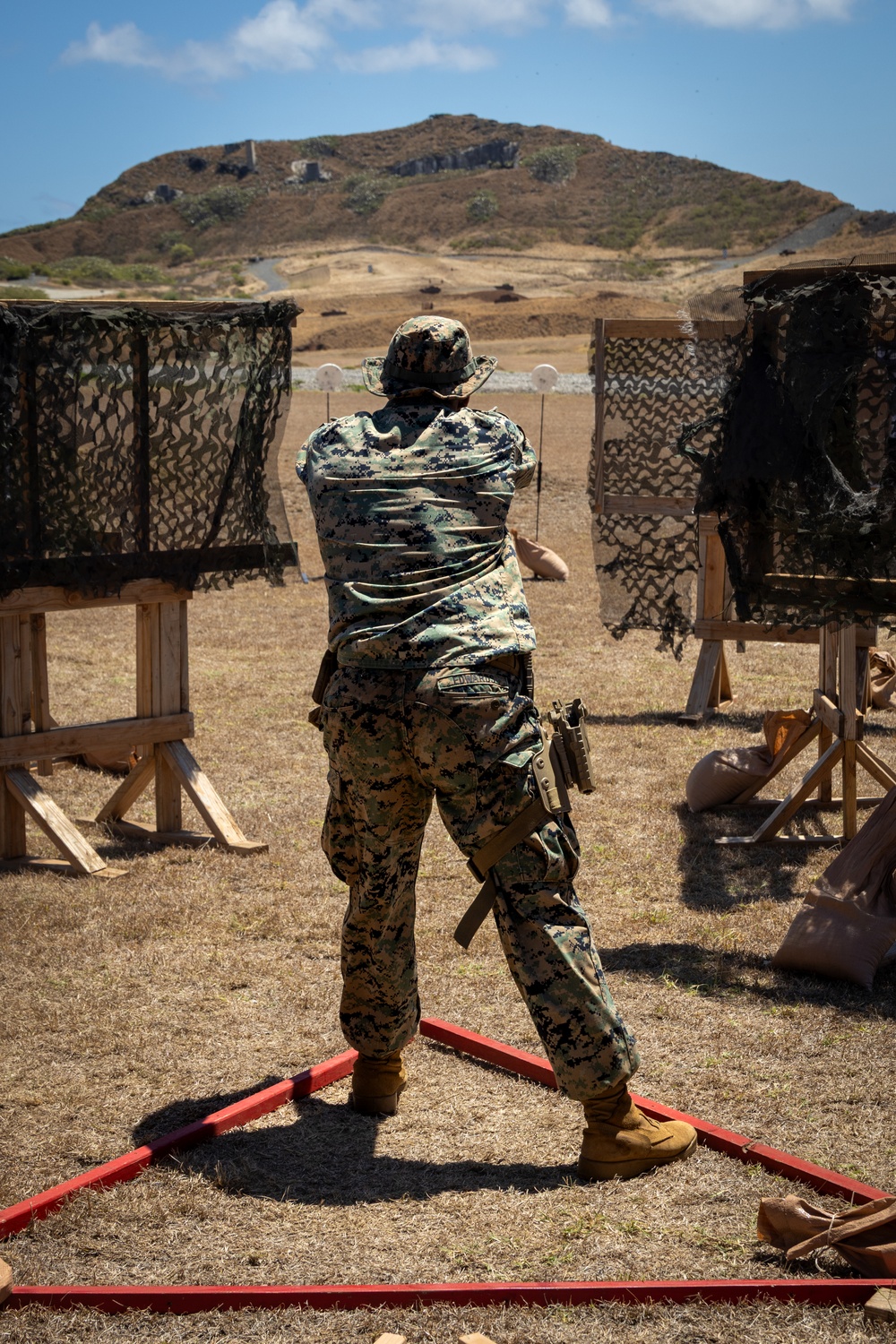 MCBH hosts the quarterly intramural marksmanship competition