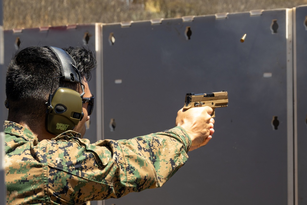 MCBH hosts the quarterly intramural marksmanship competition