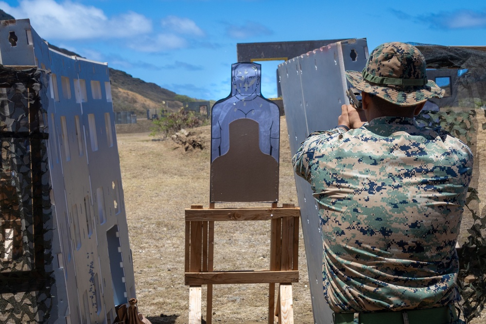 MCBH hosts the quarterly intramural marksmanship competition