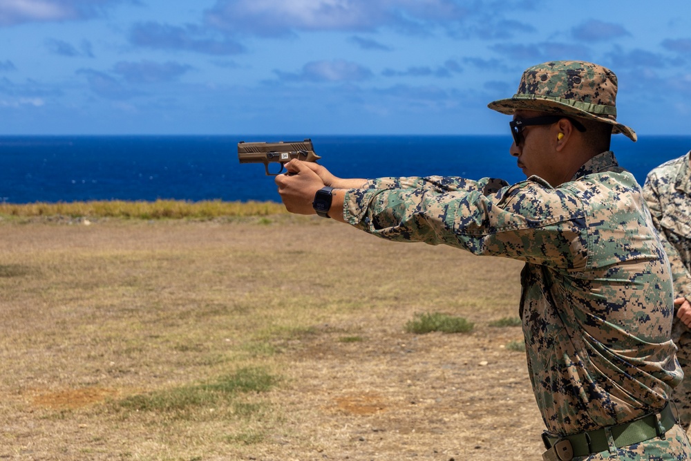 MCBH hosts the quarterly intramural marksmanship competition