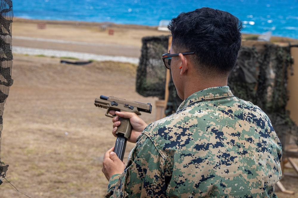 MCBH hosts the quarterly intramural marksmanship competition