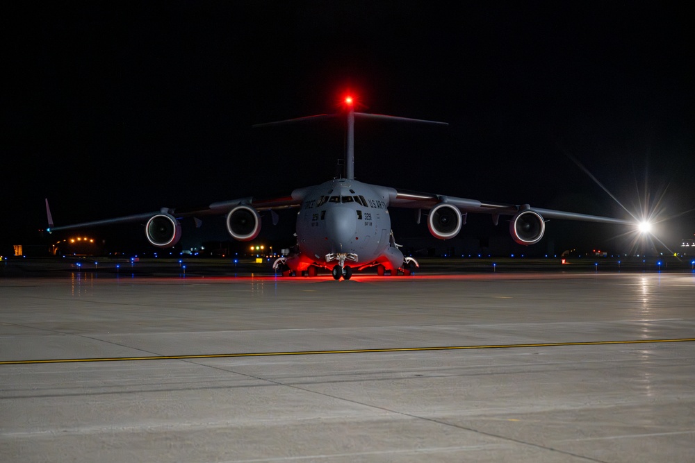106th Rescue Wing Joins REFORPAC with C-17 Delivery