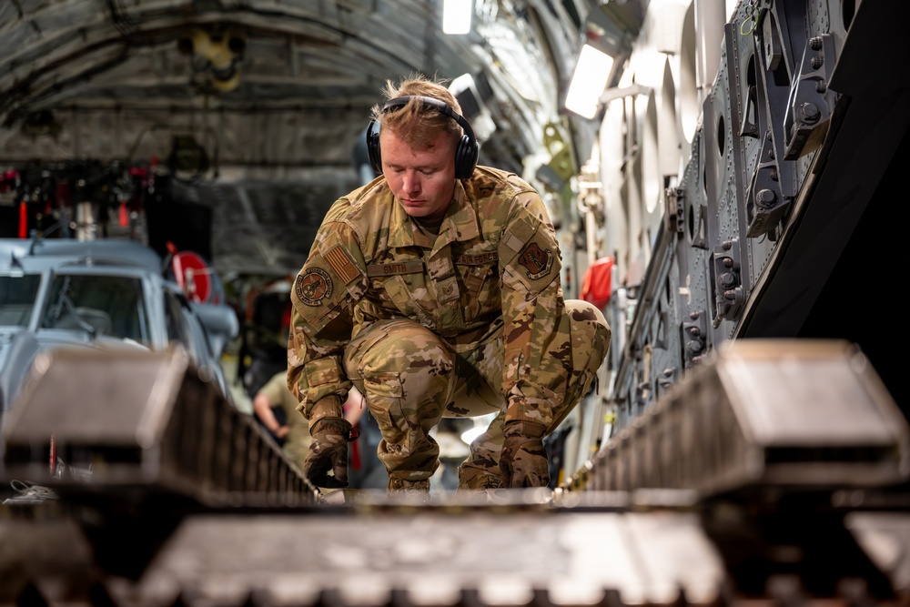 106th Rescue Wing Joins REFORPAC with C-17 Delivery