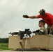 Spc. Adam Andrews conducts Mounted Gunnery