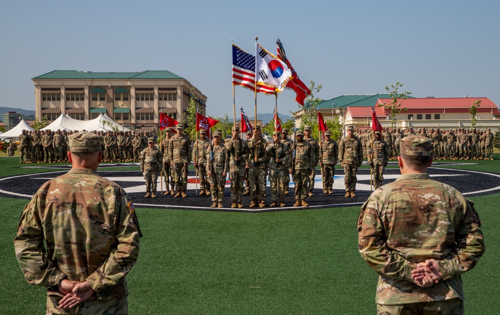 11th Engineer Battalion Change of Command