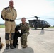Nordhaus, Raines, visit Guardsmen on duty supporting Texas flood response