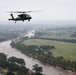 Nordhaus, Raines, visit Guardsmen on duty supporting Texas flood response