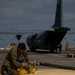 The U.S. Air Force delivers fuel to U.S. Marines