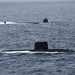 USS Santa Fe (SSN 763) and JMSDF submarine conduct a bilateral exercise