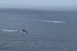 NEWCAST 25APR03: Kyushu Defense Bureau Tour & JMSDF Sasebo District Change of Command