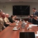 ANA Meeting with Sgt. Major Armentrout at MCAS Iwakuni