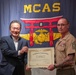 ANA Meeting with Sgt. Major Armentrout at MCAS Iwakuni