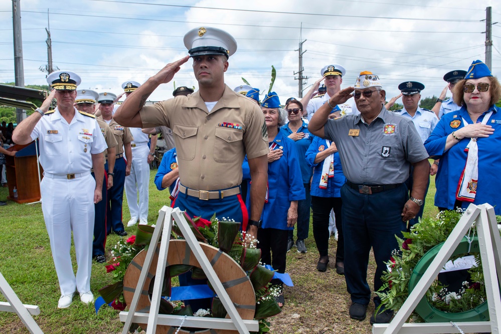 JTFM commander attends Asan Landing Memorial