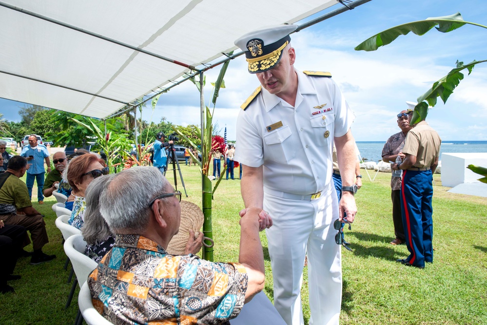 JRM commander attends Asan Landing Memorial