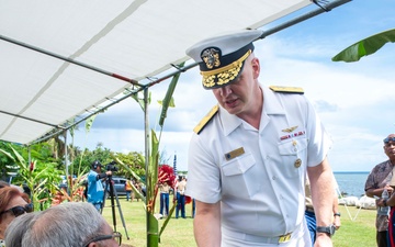 JRM commander attends Asan Landing Memorial