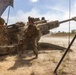 Talisman Sabre 25: 3rd Bn., 11th Marines, MRF-D 25.3, and 103 Battery, 8/12th Regiment conduct Bilateral Gunline Fire with M777 Howitzers
