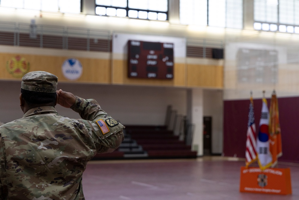 HHD and USANEC-Humphreys Conduct CoR at Camp Humphreys
