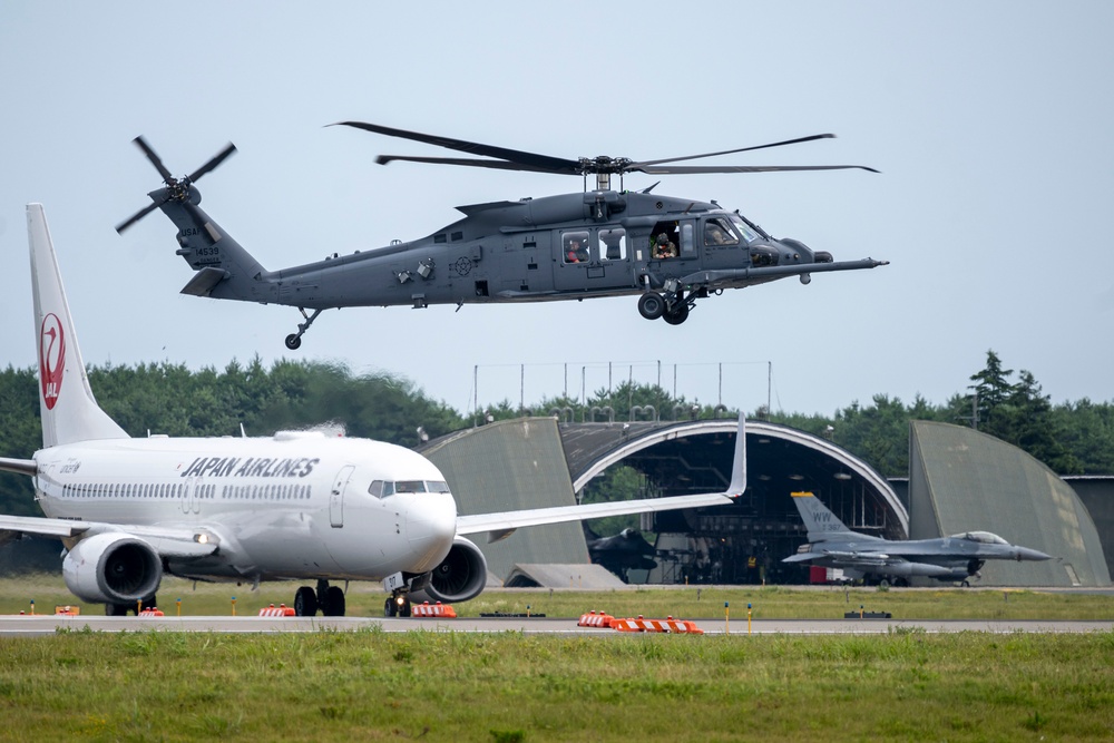 HH-60W Jolly Green II Helicopters Stand Ready During REFORPAC 2025