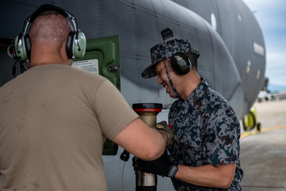 Bilateral Fueling Ops Sustain Air Dominance During REFORPAC 2025