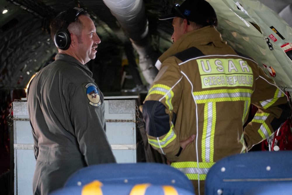 190th Air Refueling Wing Supports International Flood Relief in Texas