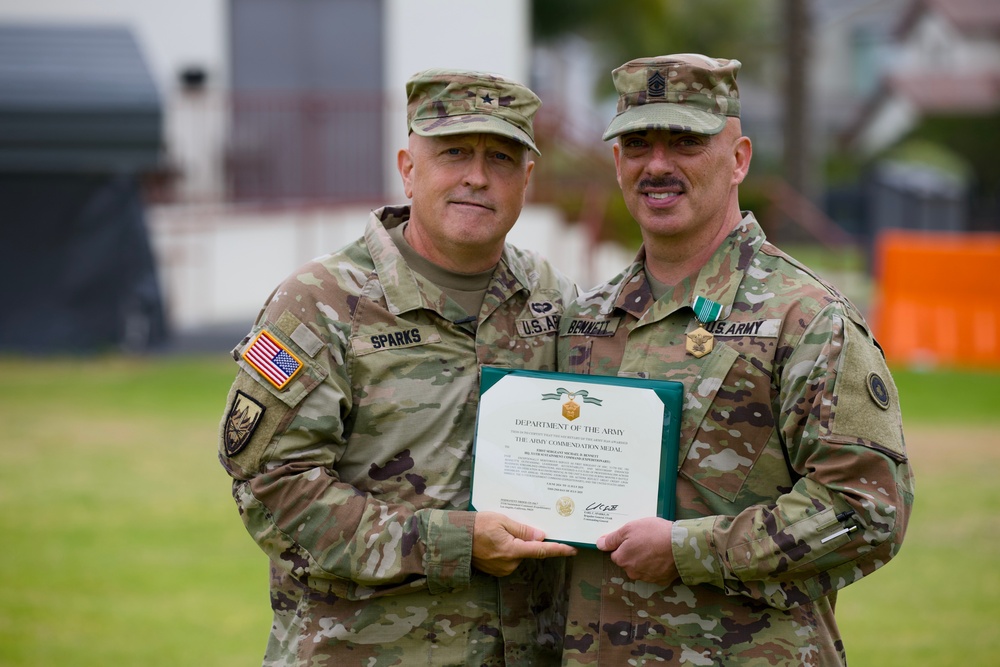 Change of Command and Civil Service Milestone Recognized at 311th ESC