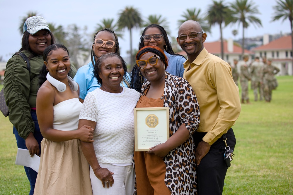 Change of Command and Civil Service Milestone Recognized at 311th ESC