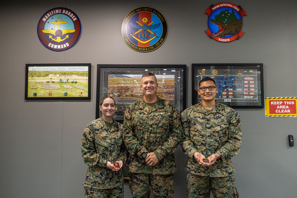 MRF-D 25.3: I MEF commanding general visits MRF-D Marines
