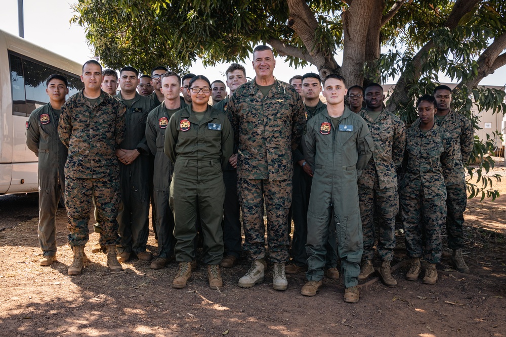 MRF-D 25.3: I MEF commanding general visits MRF-D Marines
