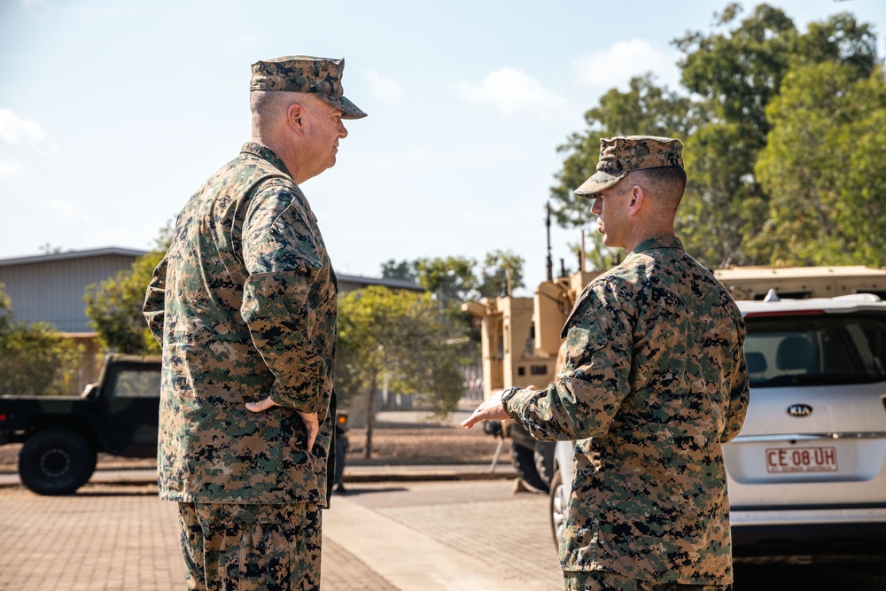 MRF-D 25.3: I MEF commanding general visits MRF-D Marines