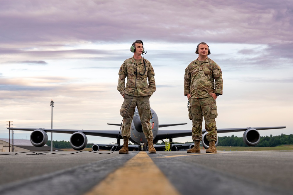 REFORPAC 25: KC-135 pre-flight in Alaska