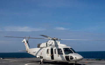 USS Santa Barbara (LCS 32), Royal Thai Navy Conduct Deck Landing Qualficiations