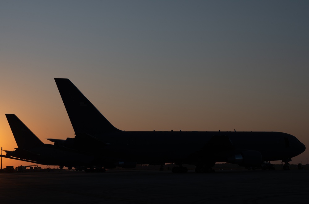 Golden Hour Ops: KC-46 over Australia
