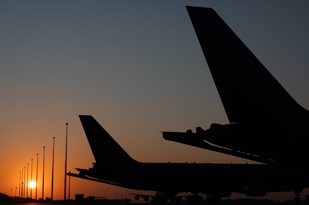 Golden Hour Ops: KC-46 over Australia