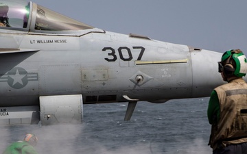 Nimitz Sailors Conduct Flight Operations